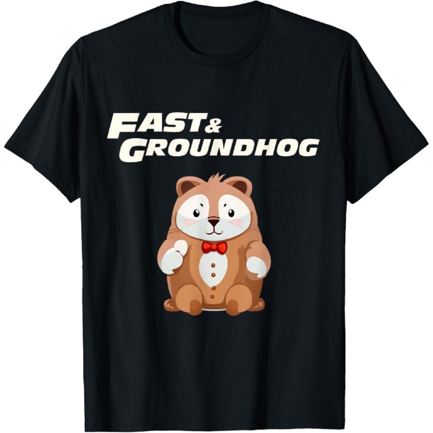 

Fast Repetitive Groundhog Day Funny T-Shirt XXXXXL