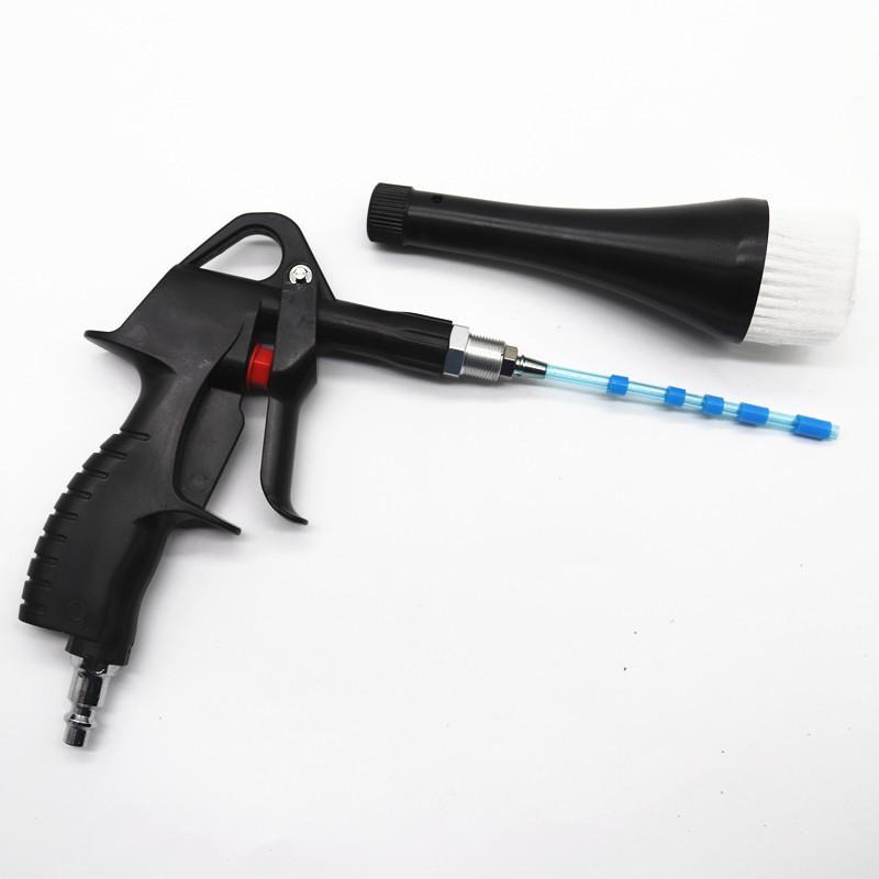 Pistola ad Aria per Autolavaggio Pistola Efficiente per Pulizia a Secco Pistola Tornado ad Alta Pressione per Soffiare la Polvere Strumenti Professionali per la Pulizia degli Interni Auto