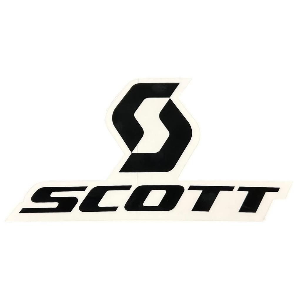 SCOTT C2996 Vertical Black Sticker, 4.7 inches (12 cm), 1 Sheet Set (Old Part Number: 217636-1360-1)