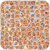 125Pcs/Set Capybara Q-3 Mini Diary Manual Stickers DIY Scrapbooks Album Decor Decals Stickers