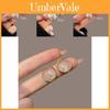 Ins Fashion Geometric Pearl Earrings High-quality Silver Pins With A Retro Twist