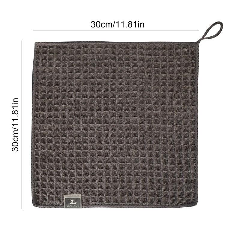 1/4Pcs Coffee Bar Cleaning Towels Super Absorbent Microfiber Cleaning Cloth Towel Home Barista Clean Tool Coffee Machine Cleaner