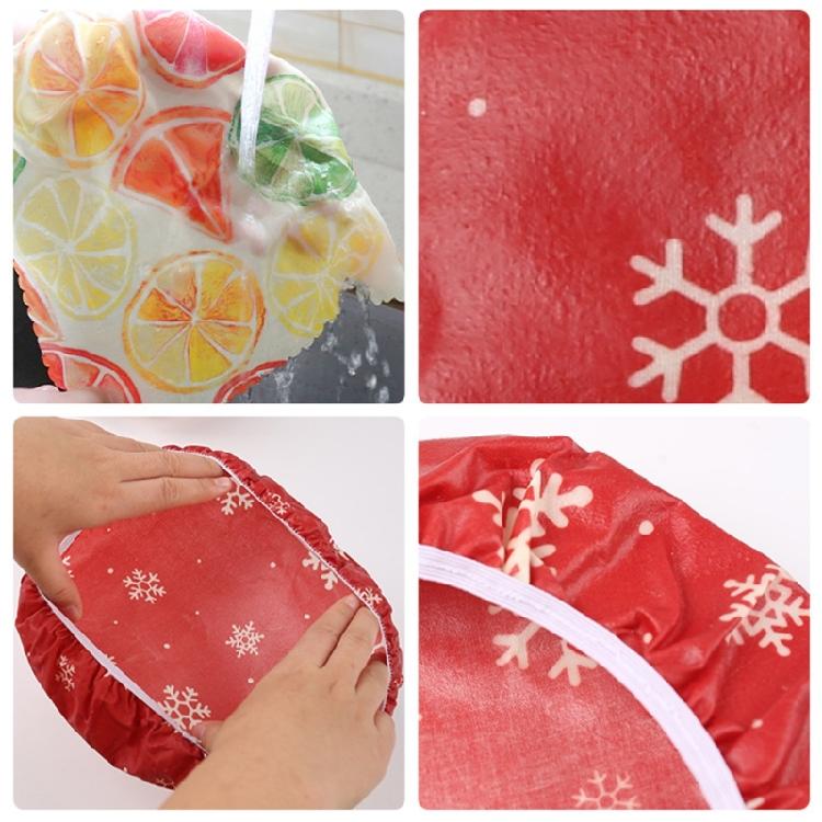 3pcs Elasticated Organic Cotton Beeswaxes Bowl Covers for Bread Proofing Food Freshness Storage Lids Kitchen Accessories