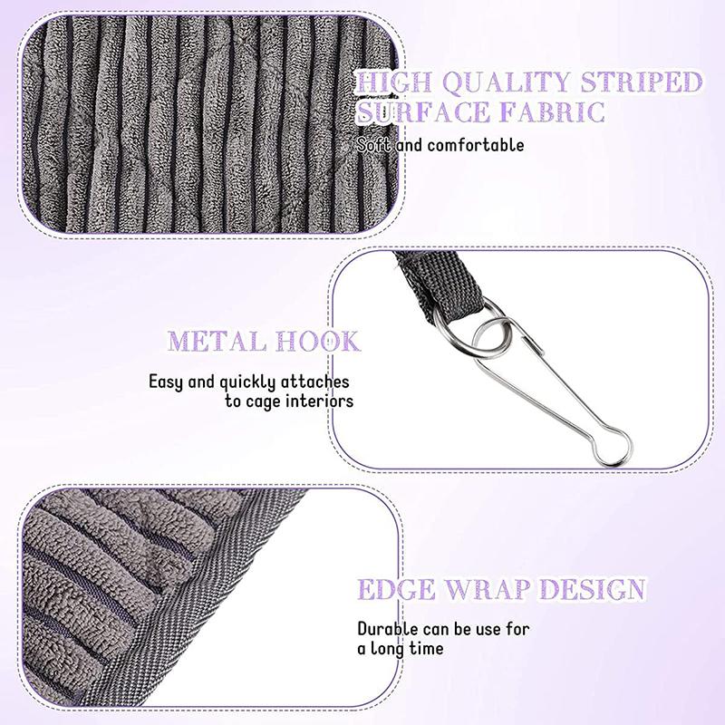 Winter Warm Luxury Double Bunkbed Hamster Hammock Hanging Guinea Pigs Sugar Glider Ferret Sleeping Bed Nest Cage Swing Toys