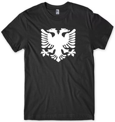 Albanische Flagge Albanien Doppeladler T-Shirt