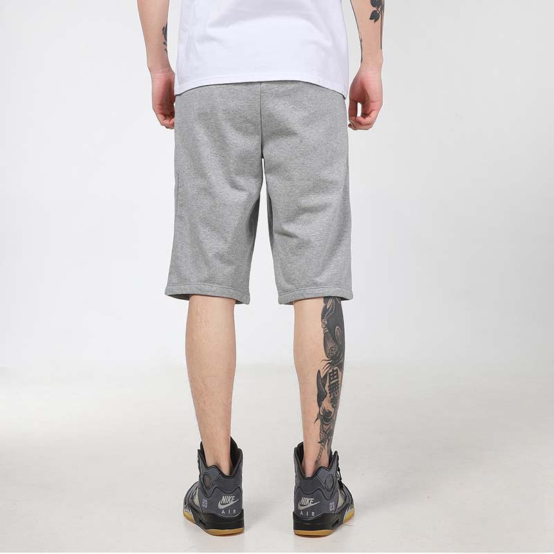 Nike Elastic Waist Running Training Loose Fit Shorts Men Bottoms Grey CZ7398-063