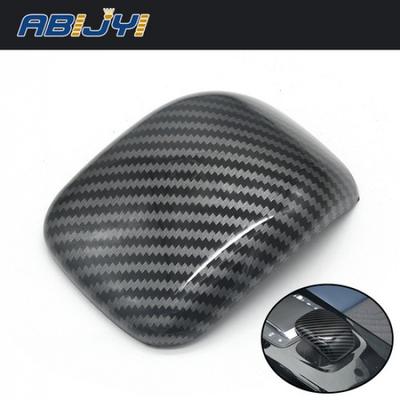 Carbon Fiber ABS Gear Shift Knob Head Cover Trim For Mercedes Benz A-Class
