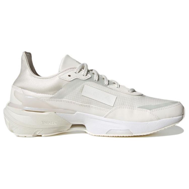 Adidas Mts Comfortable Trendy Shock Absorption Slip Resistant Wear Resistant Rebound Low Top Casual Running Shoes Women Sneakers White Silver HQ6110