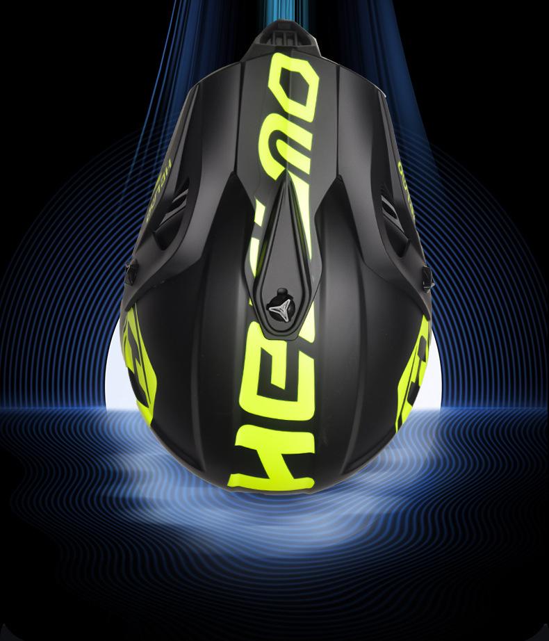 DOT Certified Off-Road Full-Face Helmet for Mountain Biking and Downhill Riding