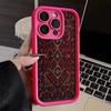 Phone Case Vintage Red Patterned Carpet Design For iPhone 17 16 Pro Max 11 13 12 14 15 Plus XS Max XR X 16E 17E Shockproof Cover