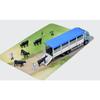 Tomytec The Truck Collection Truck Collection Livestock Transporter Set A Livestock Diorama Supplies 331551
