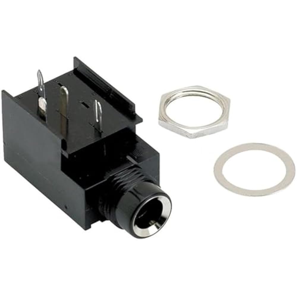 Fender parts Mono Amp Jack, 4-Pin