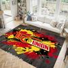Union Berlin FC Design Kristall Samt Teppich Gemütlich Non?Rutschfester Teppich mit Aufdruck für Schlafzimmer Wohnzimmer Eingang