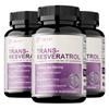 GREVIP Reine Trans-Resveratrol und Quercetin Kombinationskapseln, Leicht Absorbiert, 120 Kapseln, Geeignet für Erwachsene