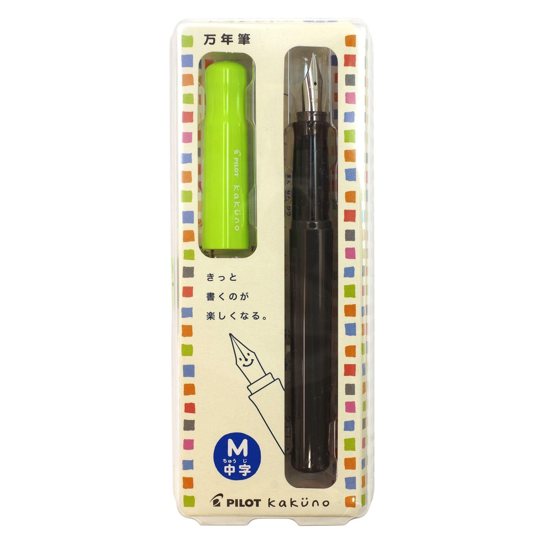 

Pilot Fountain Pen Kakuno M Light Green FKA1SRLGM