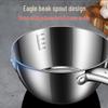 304 Stainless Steel Non-slip Water Ladle – Thickened Large Water Scooping Spoon for Kitchen Use