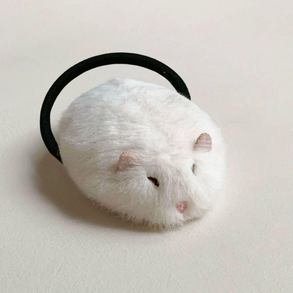 Plush Material Hamster Hair Clip Duckbill Clip Design Animal Hairpin Cute Hair Barrettes For Girls