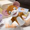 28Cm Mouse And Cat Plush Hand Puppet Stuffed Kawaii Cartoon Character Small Plushie Interactive Tell Story Prop Appeasing Gift