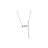 Bamboo Tassel Necklace for Women's New Style Light Luxury Exquisite High-end Design Niche