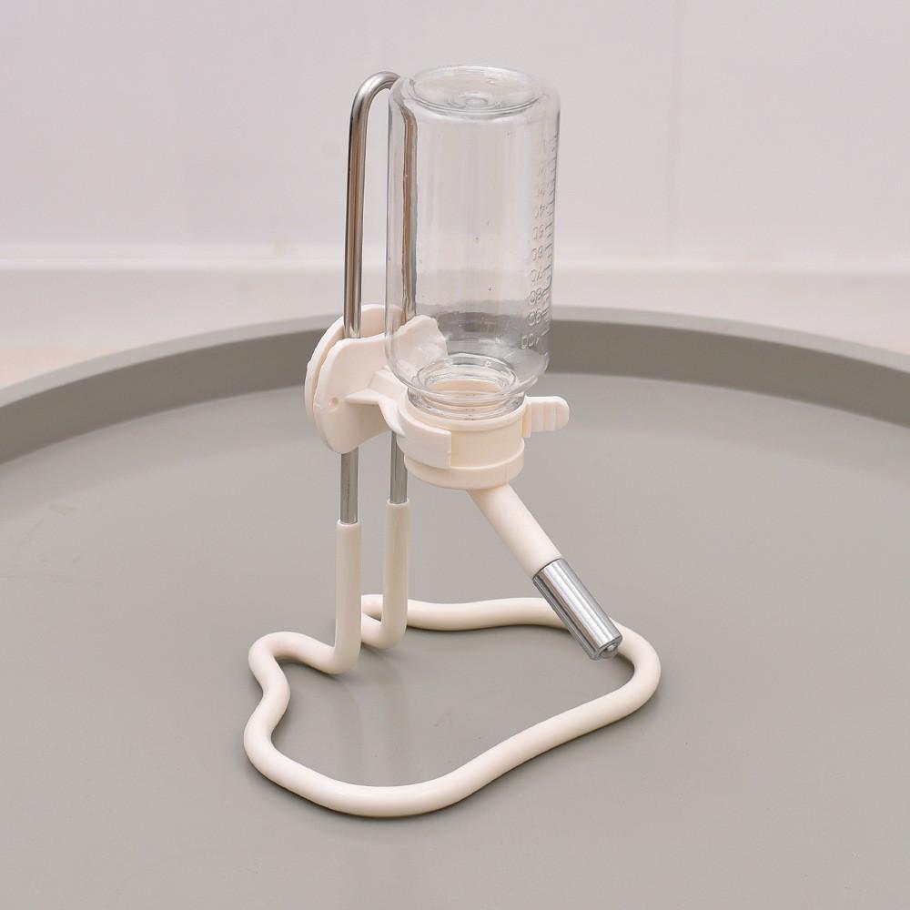 Lashige Leak-proof Hanging Water Bottle for Small Pets: Rabbit, Guinea Pig, Hamster, Chinchilla