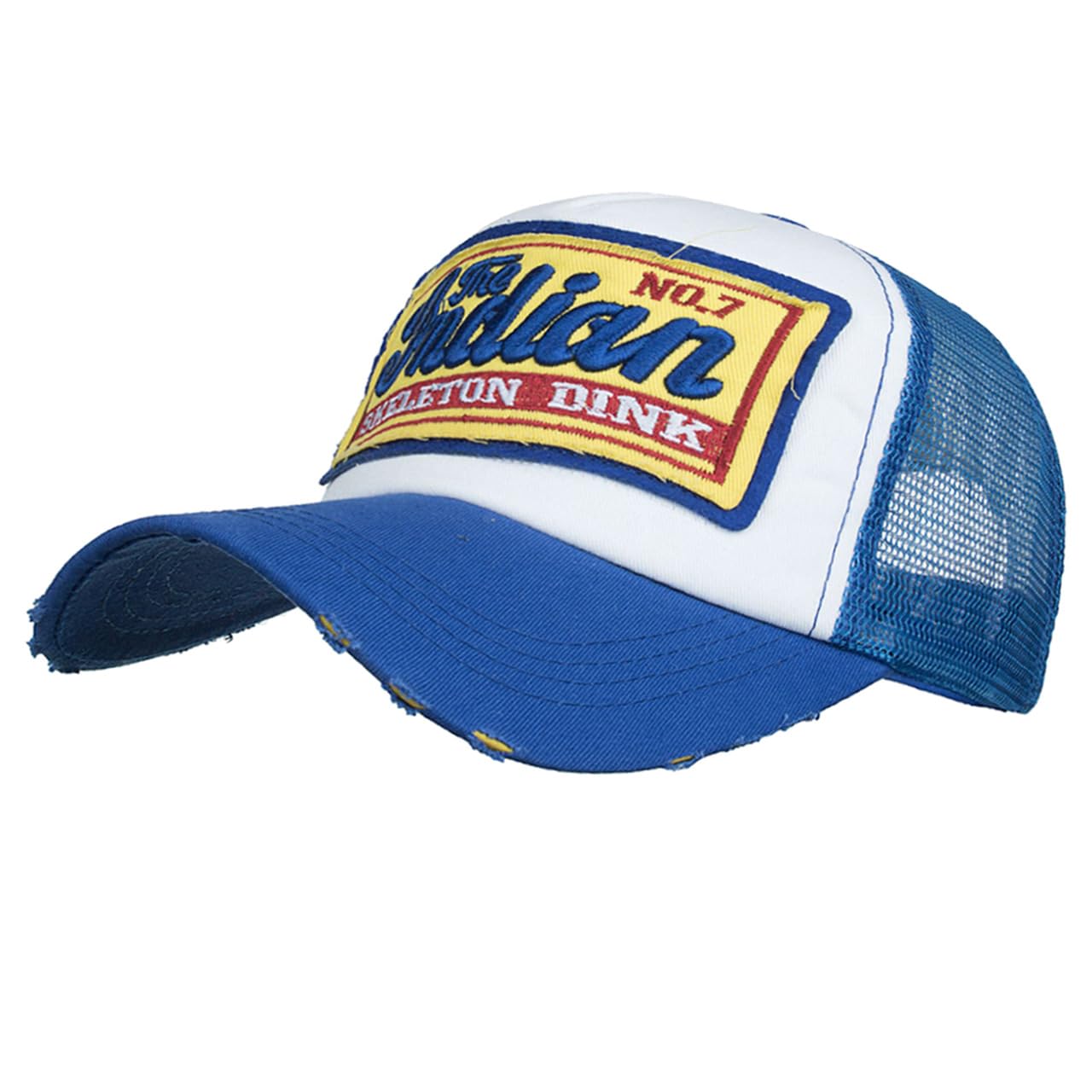 

Chrome Crane CB335 Mesh Cap with Embroidered Logo and English for Men and Women (Blue) Letters, Casual, Outdoor, синий