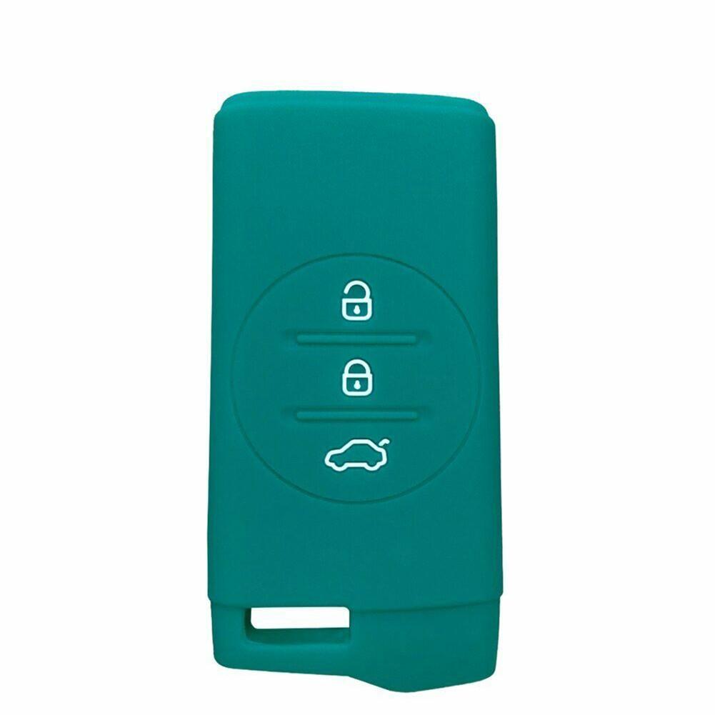 Silicone 1x Car Key Cover Soft Waterproof Wear-resistant