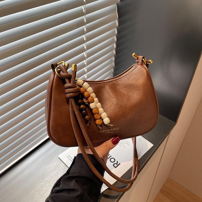 Fashionable and Versatile Women's Crossbody Bag, Single-shoulder Armpit Small Square Bag