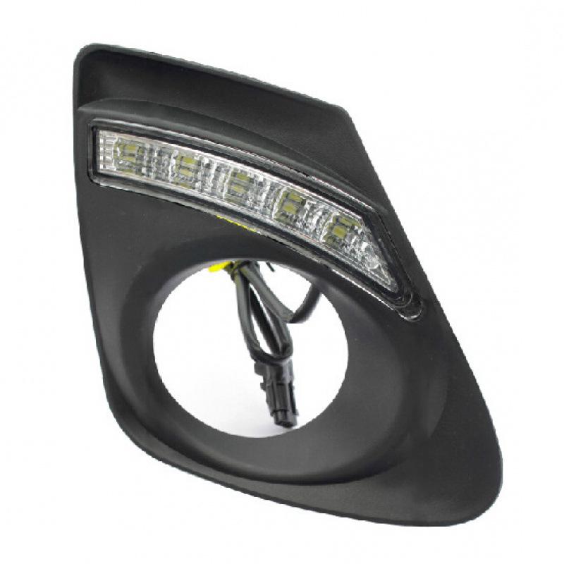 Fog Lights with LED Daytime Running Lights for 2010-2013 Toyota Corolla