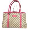 114595 Logo GG Supreme Bag Shoulder Bag Tote Bag pink/Beige