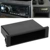 New for Stereo Radio Universal Car Double 1 Din Dash Cup Holder Storage Box Plastic