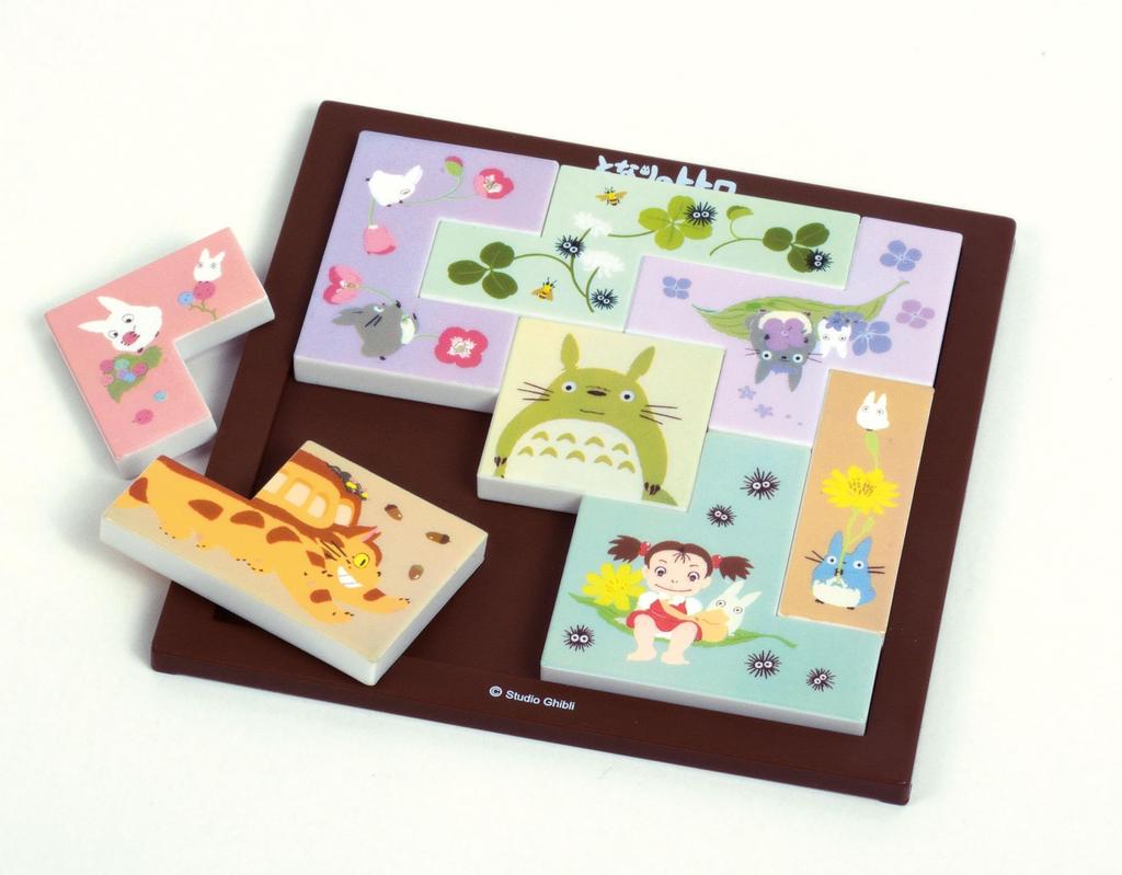 ENSKY My Neighbor Totoro Tile X 8 Puzzle, 11.3 11.3 Cm, Pieces, TP-01B