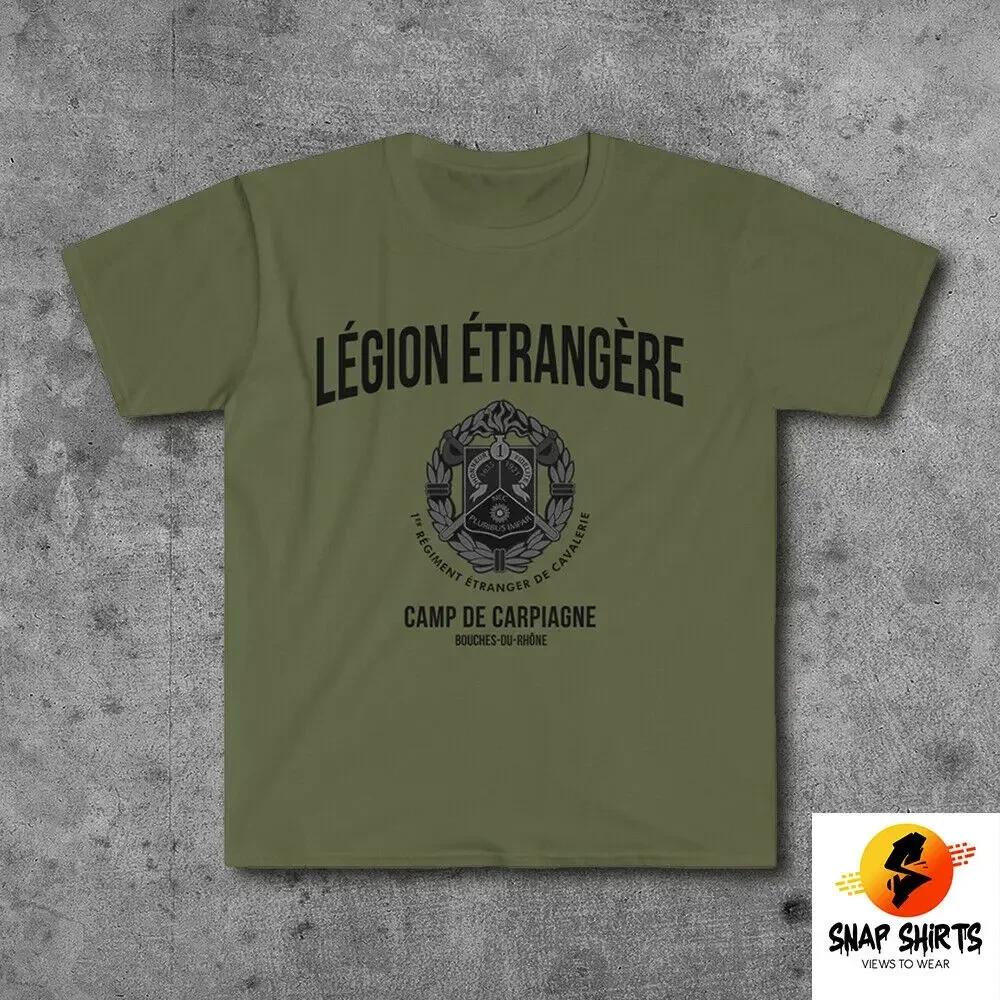 

Legion Etrangere French 1st Foreign Cavalry Regiment TShirt 100 Cotton ONeck Short Sleeve Casual Mens Tshirt Size S3XL 2XL
