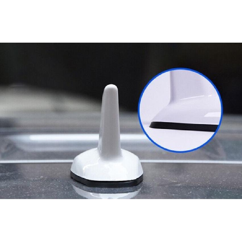 For Mercedes-Benz GLC 2016-2021 ABS White Car Roof Shark Fin Antenna Aerial Trim