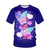 Nytt Spel Anime Kirby T-shirt Barn Kawaii Rolig Sommar Tecknad 3D T-shirt För Pojkar Flickor Barn Kläder Unisex Kortärmad