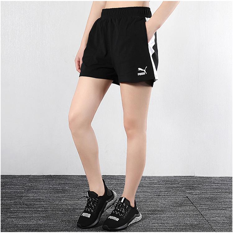 Puma Casual Sports Knitted Shorts Women shorts Black 579204-01