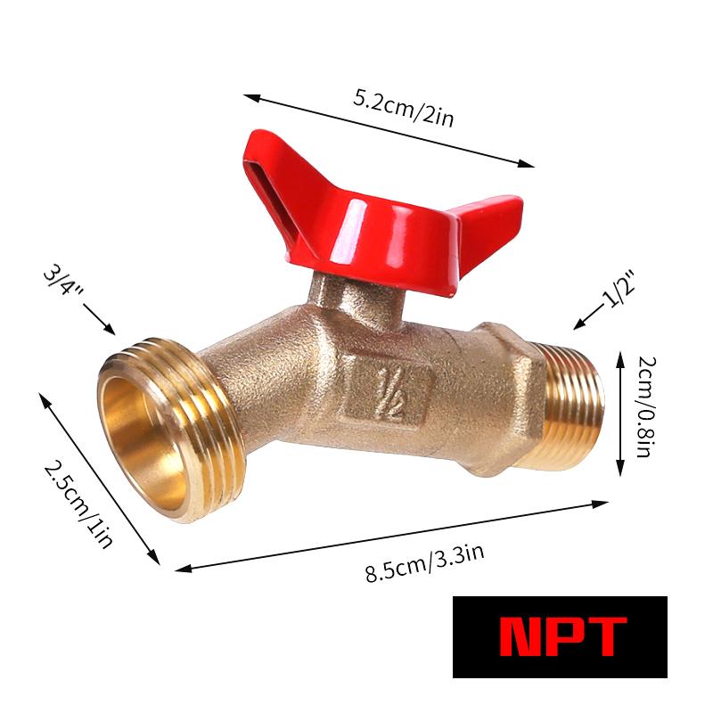 Ibc Tank Tap Adapter 1/2" 3/4" S60 Thread Connector Ton Bucket Valve Joint Accessories Ibc Tank Fitting 1-Inch Valve Adapter