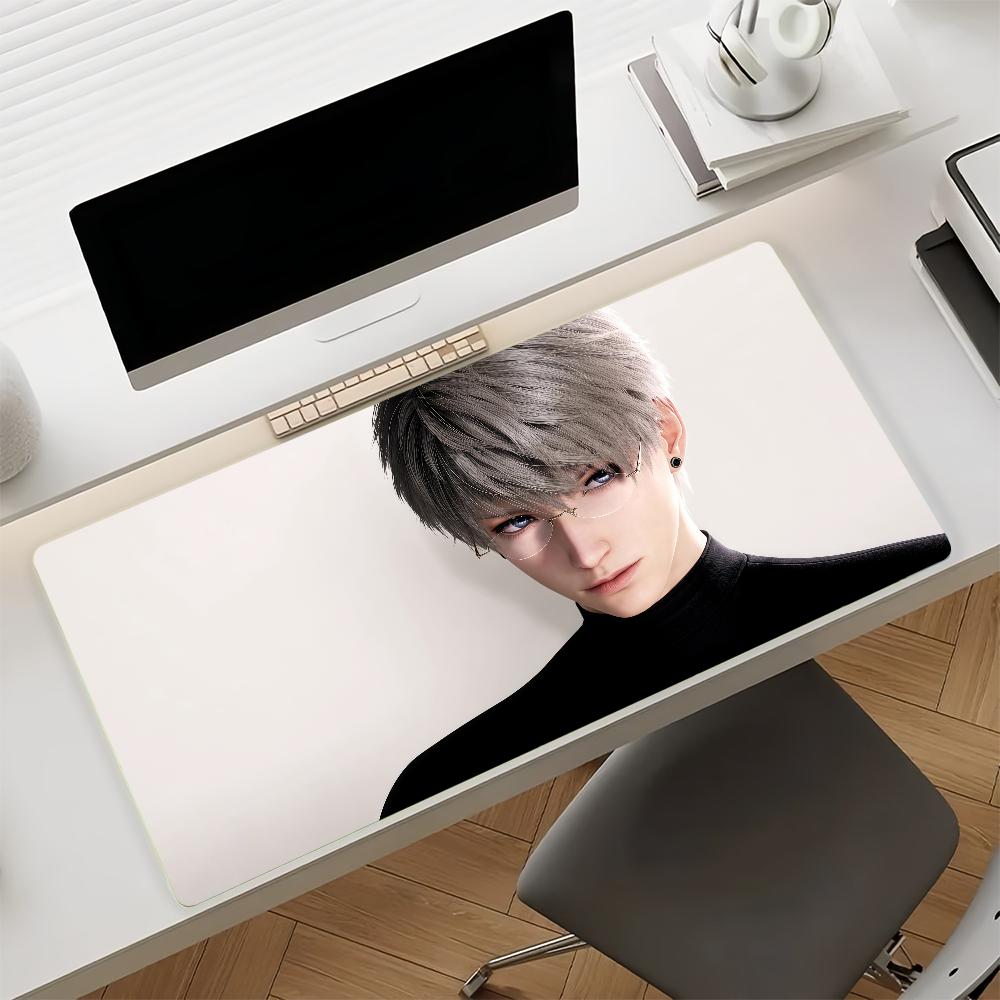 Game Love and Deepspace Xavier Mouse Pad Square Office Gaming Desk Mat Waterproof Non-Slip Rubber Decorative