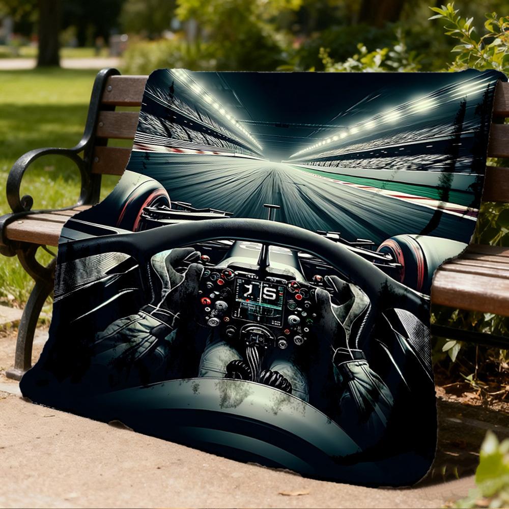 1 Stück Rennwagen Innenraum Druck Außenplane, Leichte Polyester,