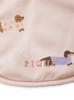 Gelato Pique BABY Dachshund Print Bib Unisex Baby Free Size (PBGG255749) Pink,