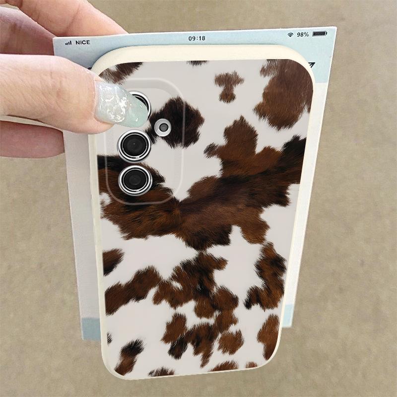 Leopard Printed TPU Phone Case For Samsung Galaxy S26 S25 S24 S23 Ultra S22 Plus S25 FE Edge Soft Silicone Leather Texture Cover