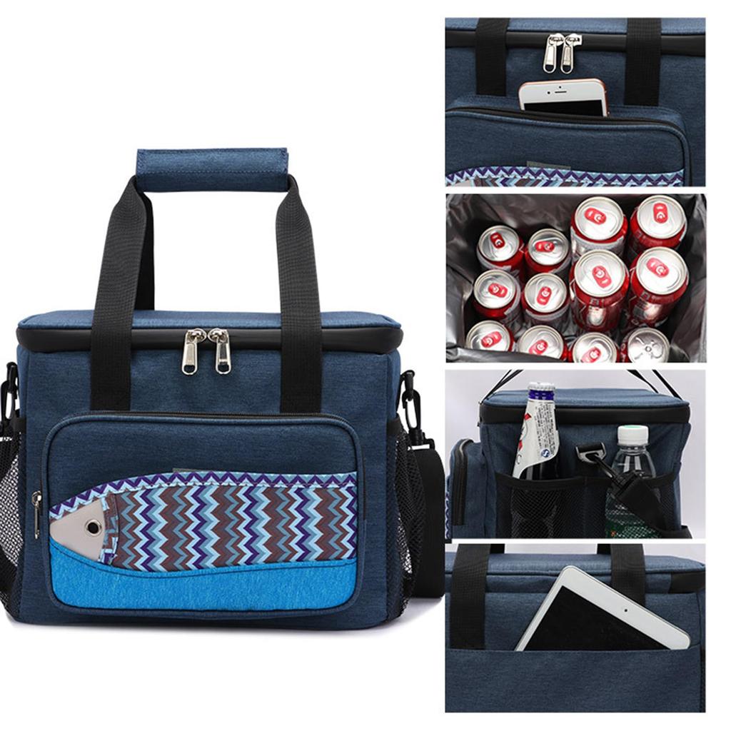 UMJCWELL 25L Large Capacity Thick Insulated Soft Insulated Lunch Foldable Perfect for Sports Cherry Blossom Club and More Cooler, Design, Waterproof,