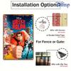 1pc Wreck-It Ralph Metal Tin Sign - 20.32x30.48 cm Vibrant Art Print with Iconic Characters, Action Theme, Perfect for Home Deco