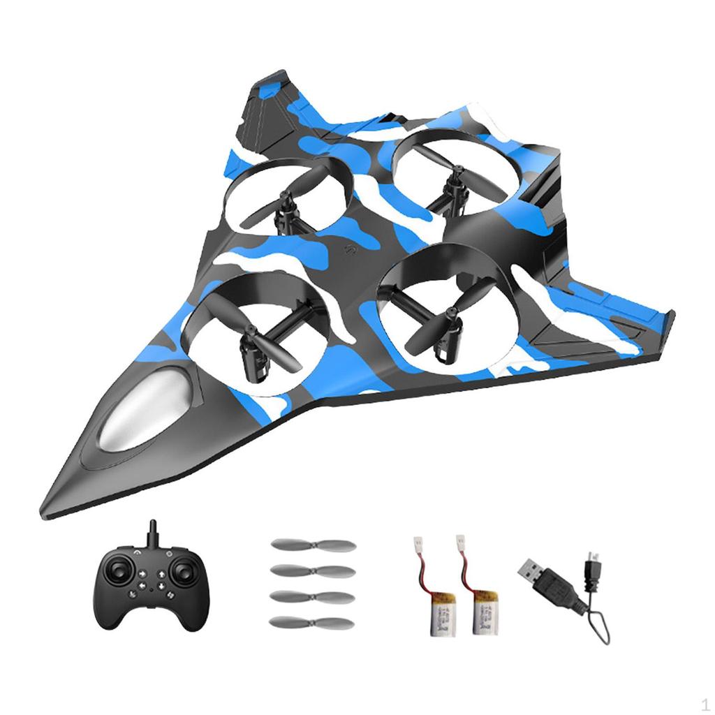Remote Control Airplane Fighter Jet Model Fixed Wing Aircraft 360° Flip Gifts RC Plane Outdoor