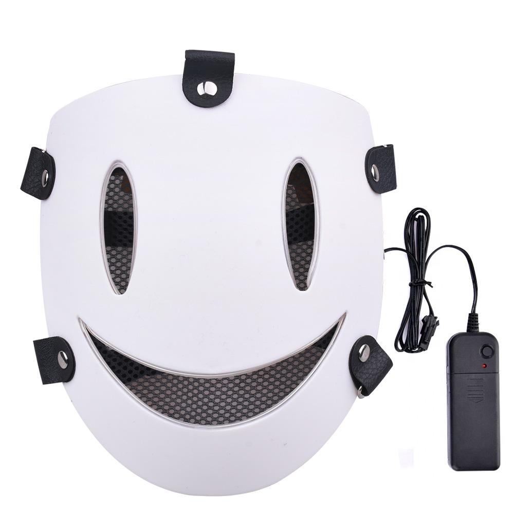 White Sky Invasion Anime Killer Leuchtende Gesichtslose Maske