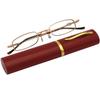 Frame Slim Metal Reading Glasses With Aluminum Alloy Storage Box Gift Fashion
