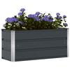 Plant Pot Anthracite 100 X 40 X 45 Cm Steel