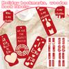 Bookmarks, Wooden Labels, Couple Gifts Valentine's Day Bookmark