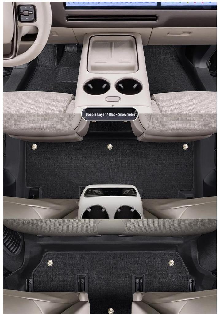 Full Coverage TPE Car Floor Mats for Ideal i8 - Interior Modification & Decoration Accessories