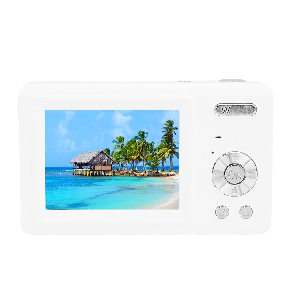 4K Digital Camera 64MP HD AF Auto   16X Zoom Anti Shake Portable Compact Camera for Travel Photography
