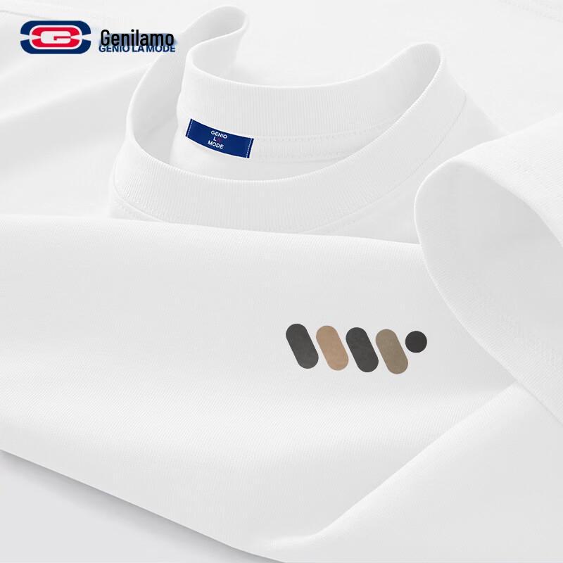 

GENIOLAMODE Men s Short Sleeve Round Neck Casual T-Shirt 2XL